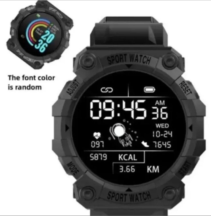 Kreisförmige B33 Bluetooth Smartwatch mit Farbdisplay in Lorch
