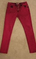 Rote Jeans Jewelly M 38 Nordrhein-Westfalen - Unna Vorschau
