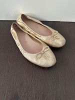 Unisa Ballerina Leder gold Gr. 37 Bayern - Haßfurt Vorschau