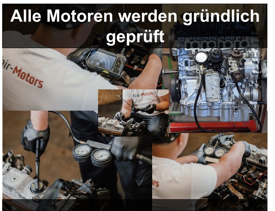 ️ Motor CAYC CHZD CAY CHZ AUDI SEAT SKODA VW 1.6 TDi BlueMotion 1.0 TFSI GOLF PLUS V 5 VAN VI 6 JETTA III 3 IV 4 PASSAT B6 B7 POLO TOURAN A3 105PS 115PS Überholt Komplett Instandsetzung Gebraucht Mit in Remscheid