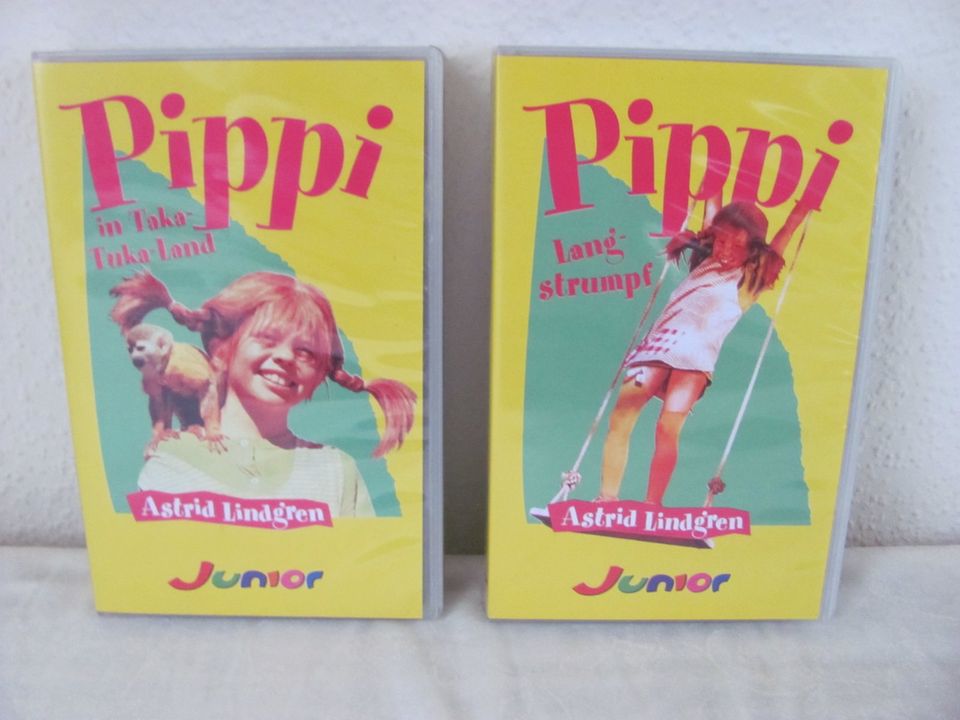 *** 2 VHS Pippi Langstrumpf *** Pippi im Taka-Tuka-Land 2 Video K in Uelzen