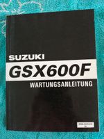 Wartungsanleitung Suzuki GSX600F original Werkstatthandbuch 1998 Nordrhein-Westfalen - Enger Vorschau