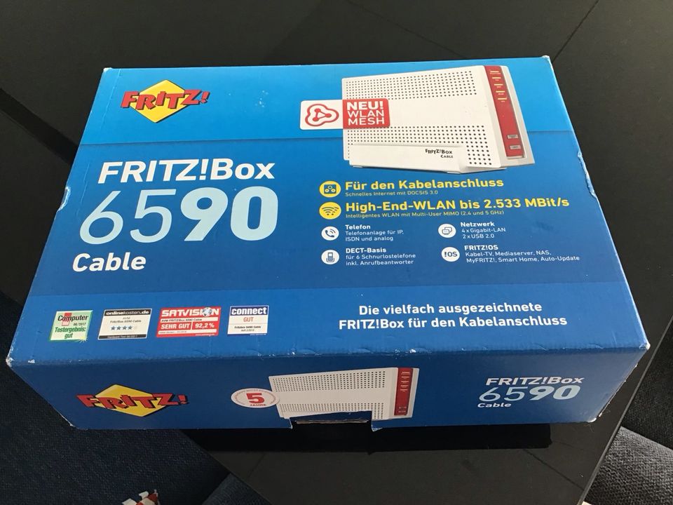 FRITZ Box 6590 Cable  noch Garantie in Wendelstein