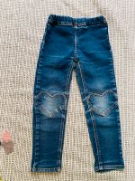 H&m Jeans skinny Herz blau tight Jeggings leggings 104 3-4 slim Düsseldorf - Ludenberg Vorschau