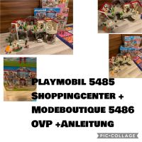Playmobil City life Shopping Center 5485 XXL Set OVP+ Anleitungen Nordrhein-Westfalen - Lemgo Vorschau