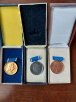 DDR Pestalozzi Medaille Orden Abzeichen Gold, Silber und Bronze Sachsen - Hartenstein Vorschau