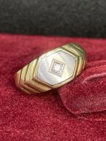 GOLD BRILLANT HERREN RING 14k 585 Gr. 65 8,18g GG WG AU Berlin - Neukölln Vorschau