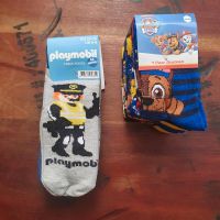 NEU 14 Paar Socken 23 - 26 Paw Patrol und Playmobil  2x7 Stück Nordrhein-Westfalen - Wesel Vorschau