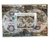 Ravensburger Puzzle 1500T / Verbiest Historische Weltkarte KOMPLE Wurster Nordseeküste - Wremen Vorschau