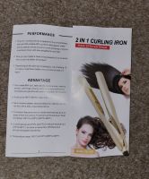 2 in 1 Curling Iron Hair Straightener Haarglätter Lockenstab Rheinland-Pfalz - Böhl-Iggelheim Vorschau