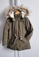 Top Winterjacke Parka olive 110 H&M Hessen - Limburg Vorschau