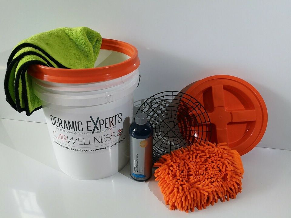 Grit Guard Wascheimer Set | Handschuh | Trockentuch | Shampoo in Olpe