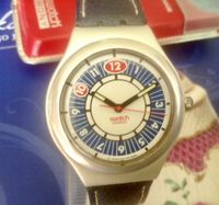 SWATCH-IRONI • BIG*Preppie*ALU • 1994-blau Saarland - Neunkirchen Vorschau