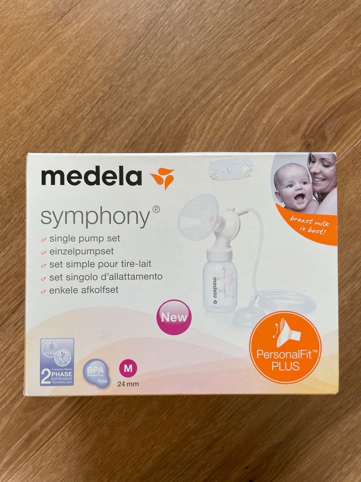 Medela Symphony Single Pump Set Milchpumpe Zubehör in Schwelm