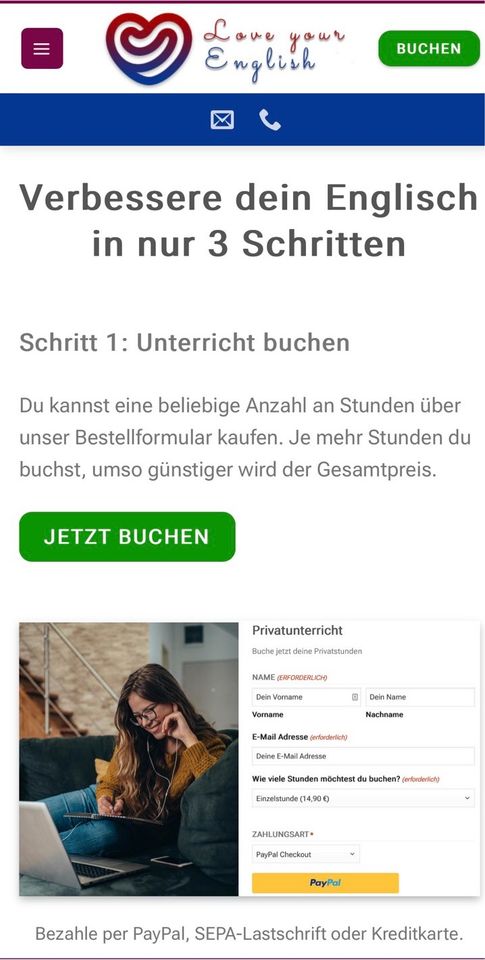 Lerne Englisch von überall, einfach Online! Top Englischlehrerin in Hannover