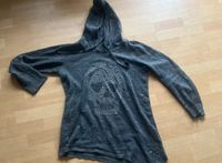 REDUZIERT TREDY ZIPFEL PULLOVER - SKULL/TOTENKOPF - 40/42 - GRAU Baden-Württemberg - Marbach am Neckar Vorschau