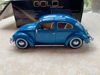 Bburago Modellauto VW Käfer Beetle 1955 blau 1:18 Burago Bayern - Rödental Vorschau