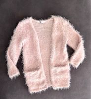 Mädchen flauschige Strickjacke Cardigan Größe 110/116 rosa H&M Bielefeld - Schildesche Vorschau