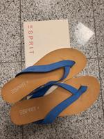 Ungetragene Blaue Esprit Leder FlipFlops Größe 39 Hessen - Baunatal Vorschau