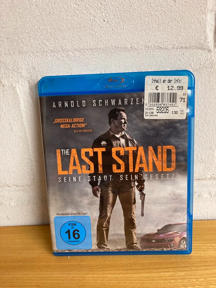 Bluray DVD The last stand Seine Stadt Sein Gesetz in Meerbusch