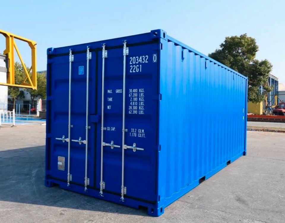 ✅ Seecontainer kaufen | 20 Fuß Seecontainer | Transport bundesweit in Mainz