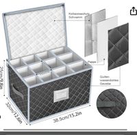 VERONLY Weinglas-Aufbewahrungsbox mit 12 Trennwänden Nürnberg (Mittelfr) - Nordstadt Vorschau