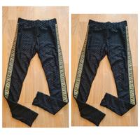 Made in Italy M-Moda Leggings Hose Gr M 38 L 40 schwarz gold Baden-Württemberg - Oberkirch Vorschau
