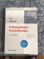 Prüfungsfragen Psychotherapie von Fink und Tritschler Baden-Württemberg - Schwäbisch Hall Vorschau