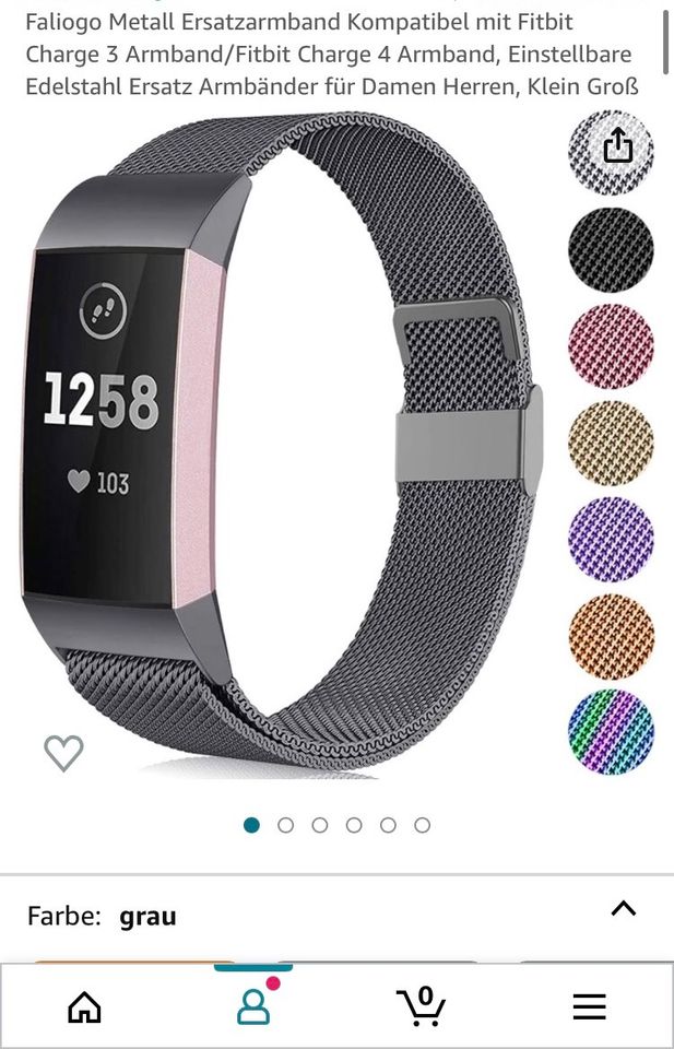 Armband Kompatibel mit Fitbit Charge 3 und 4 Leder / Metall NEU in Köln -  Worringen | eBay Kleinanzeigen ist jetzt Kleinanzeigen