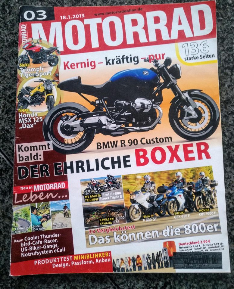 Motorrad Magazin, Custombike, 2 Räder, Biker Zeitschrift in Heilbronn