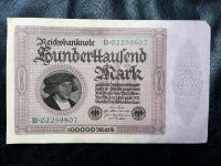 Reichsbanknote hunderttausend Mark 1. Februar 1923 Dresden - Tolkewitz Vorschau