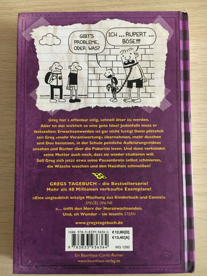 Kinderbuch Gregs Tagebuch 5: Geht's noch? von Jeff Kinney HC in Frankfurt am Main