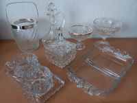 8 Teile Glas oder Kristall, Gebäckschalen, Zucker/ Milch, Körbch Hessen - Lohfelden Vorschau