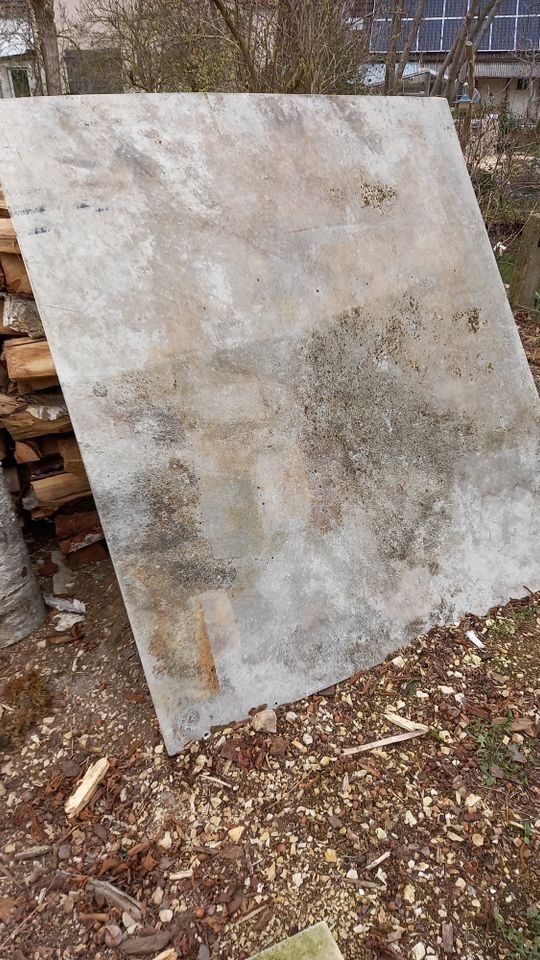 2 Abdeckplatten aus Alu1x 4m x 1,55 m 1x 1,67m x 1,55m in Harburg (Schwaben)