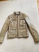Olivfarbene Biker Lederjacke, Größe S Bremen - Horn Vorschau