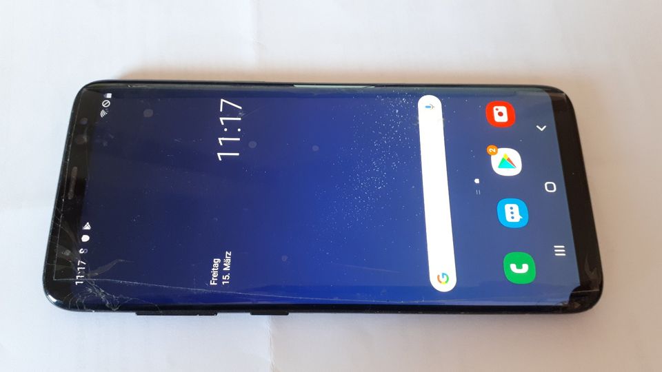 Samsung Galaxy S8 SM-G950F 64 GB Android 9 Smartphone, Sprung in Seelingstädt