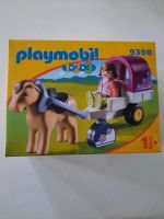 123 Playmobil 1 2 3  Pferd Kutsche Ponykutsche Hessen - Bischoffen Vorschau