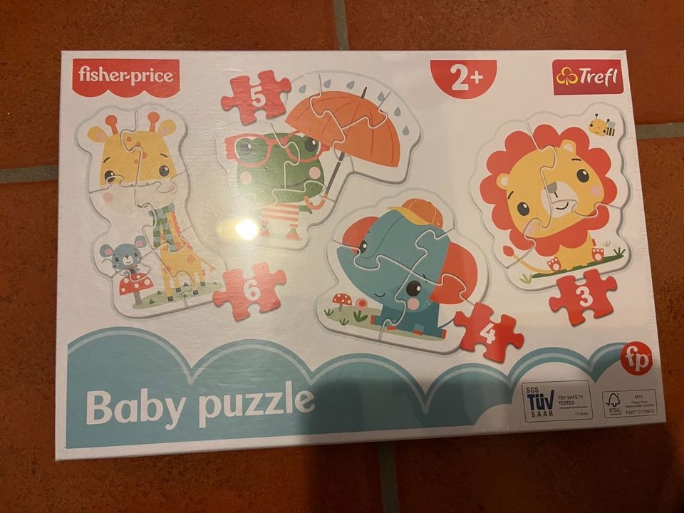 Fisher Price Babypuzzle erstes Puzzle Neu OVP in Hohenroth bei Bad Neustadt a d Saale