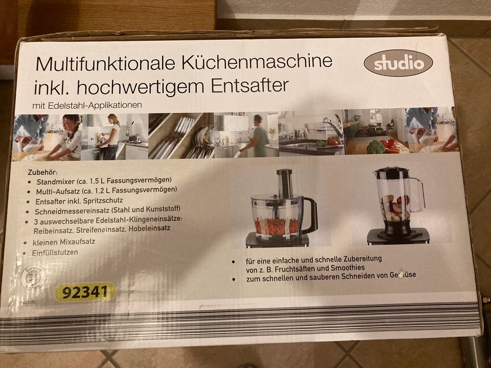 Küchenmaschine multifunktional inkl. Entsafter in Warngau