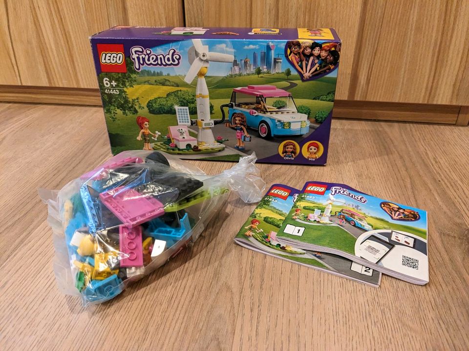 Lego Friends Olivias Elektroauto vollständig OVP Weihnachten in Markt Rettenbach