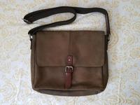 Leonhard Heyden Business-Tasche Umhänge-Tasche Leder braun Baden-Württemberg - Ihringen Vorschau