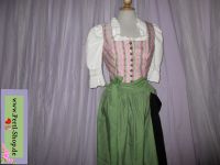 Dirndl mit Schürze, Gr. 36, Rosa, Grün Bayern - Traunstein Vorschau