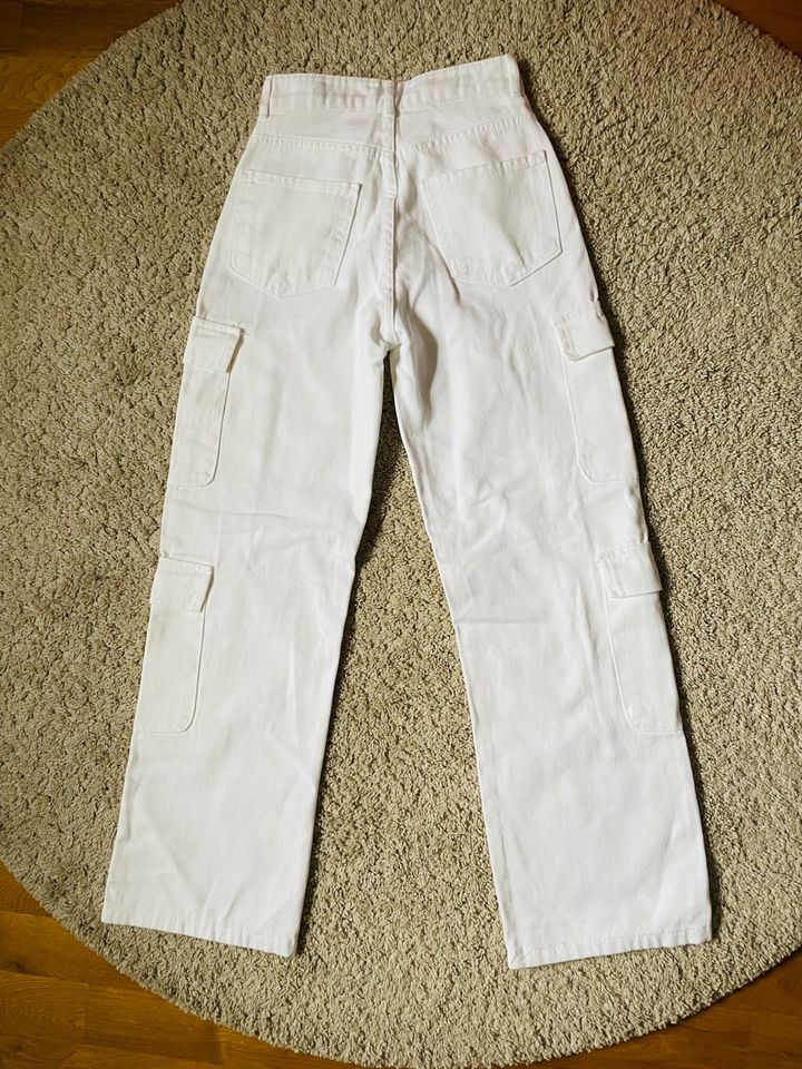 Modische Weiße Jeans / Hosen Gr. XS in München
