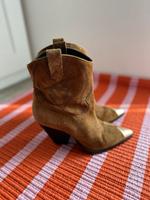 Lola Cruz Stiefeletten Boots Cognac braun 38 top Nordrhein-Westfalen - Grefrath Vorschau