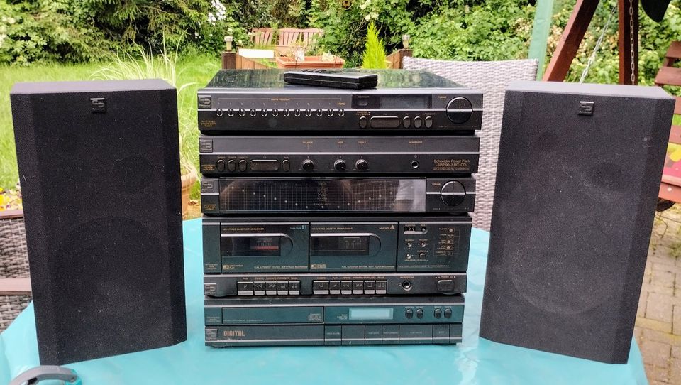 Nostalgie Kompakt Stereo Anlage von Schneider in Lippstadt