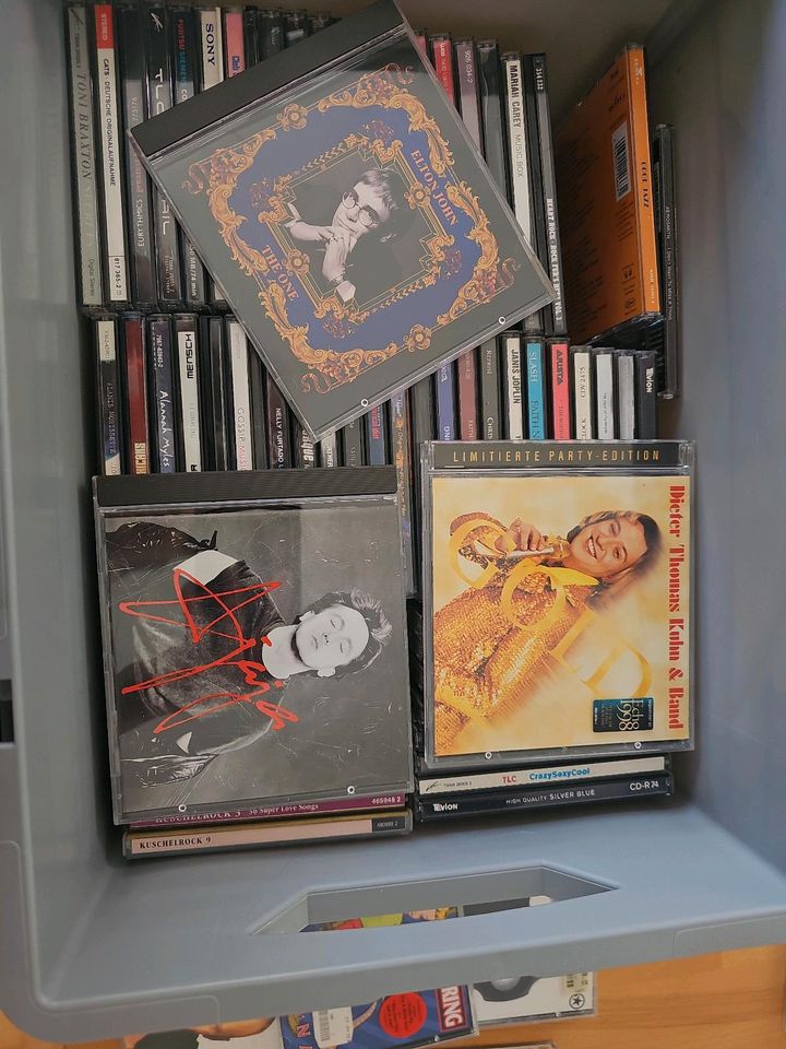 Cd-Sammlung ca. 75 Stück, deutsch/Rock/Pop/Schager/Jazz in Breisach am Rhein  