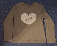 T-Shirt Langarmshirt silbernes Herz Love Bremen - Vegesack Vorschau