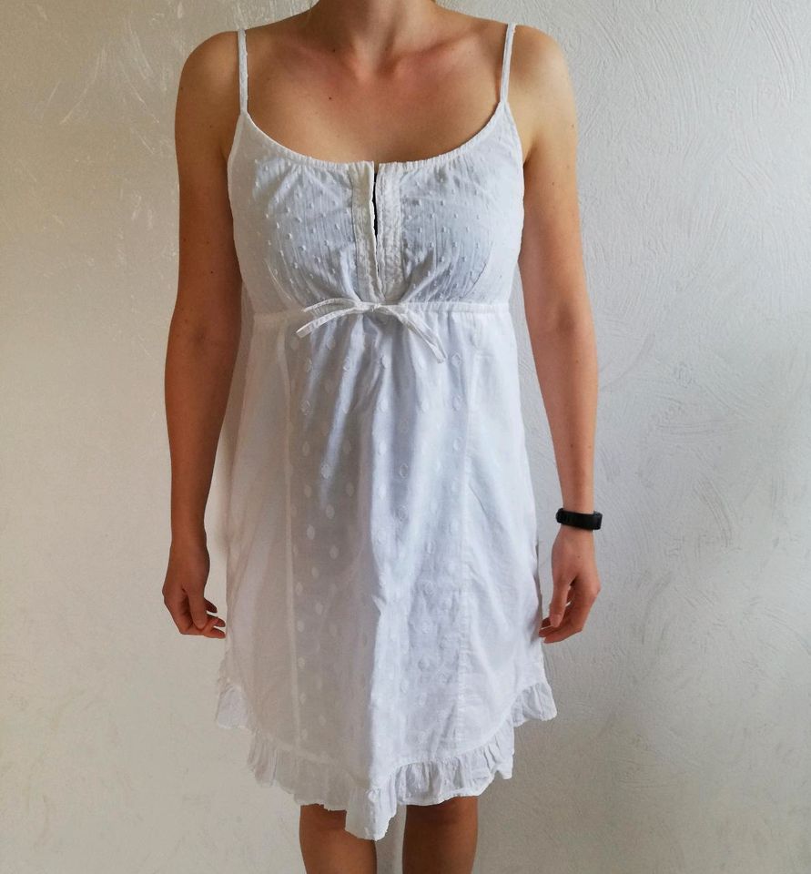 Street One Kleidchen / Sommerkleid in weiß in Lehrte
