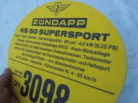 zündapp KS 50 super sport NEU fahrzeug preisschild 3098 D-MARK Wuppertal - Elberfeld Vorschau