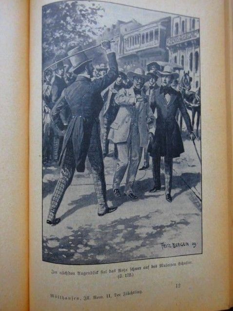 Balduin Möllhausen illustrierte Romane 6 Bücher 1909-1911 List in Flensburg